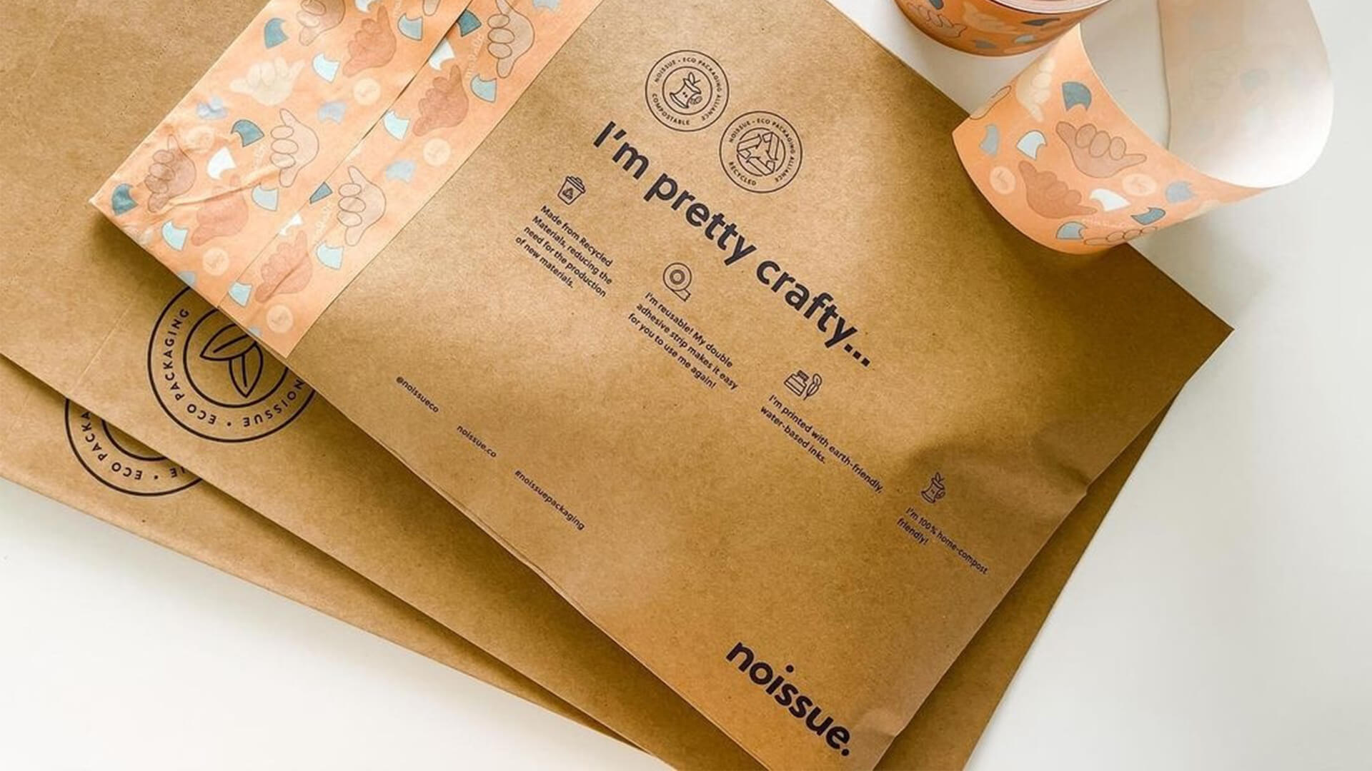 Sustainable packaging and branding for eCommerce stores