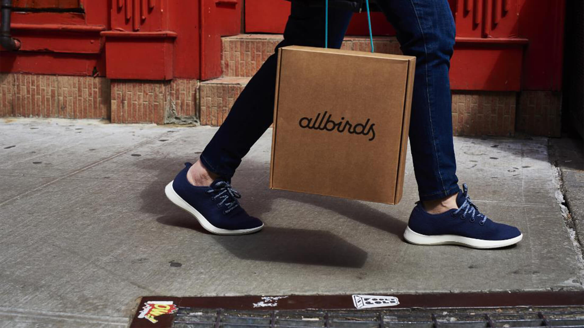 Sustainable shoe brand - Shopify Allbirds packaging