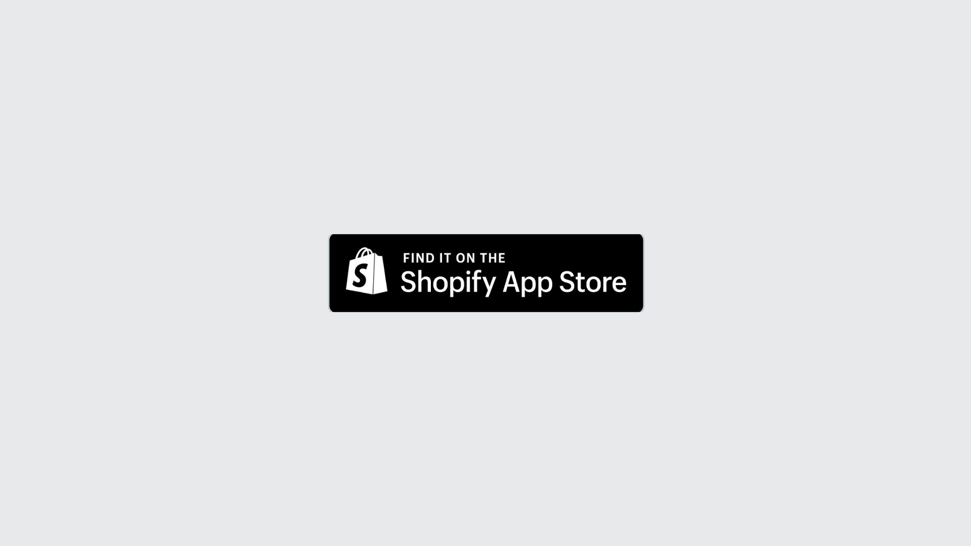 Shopify App Store - For eCommerce Plugins