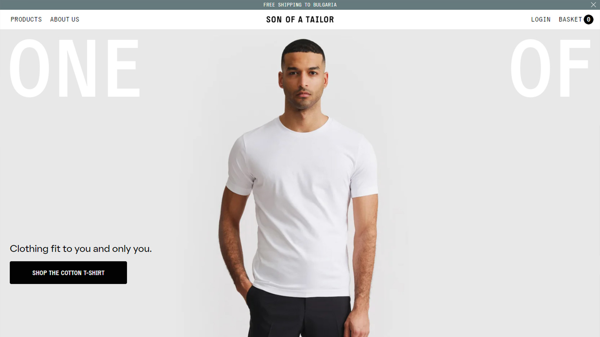 Made to order clothing website development