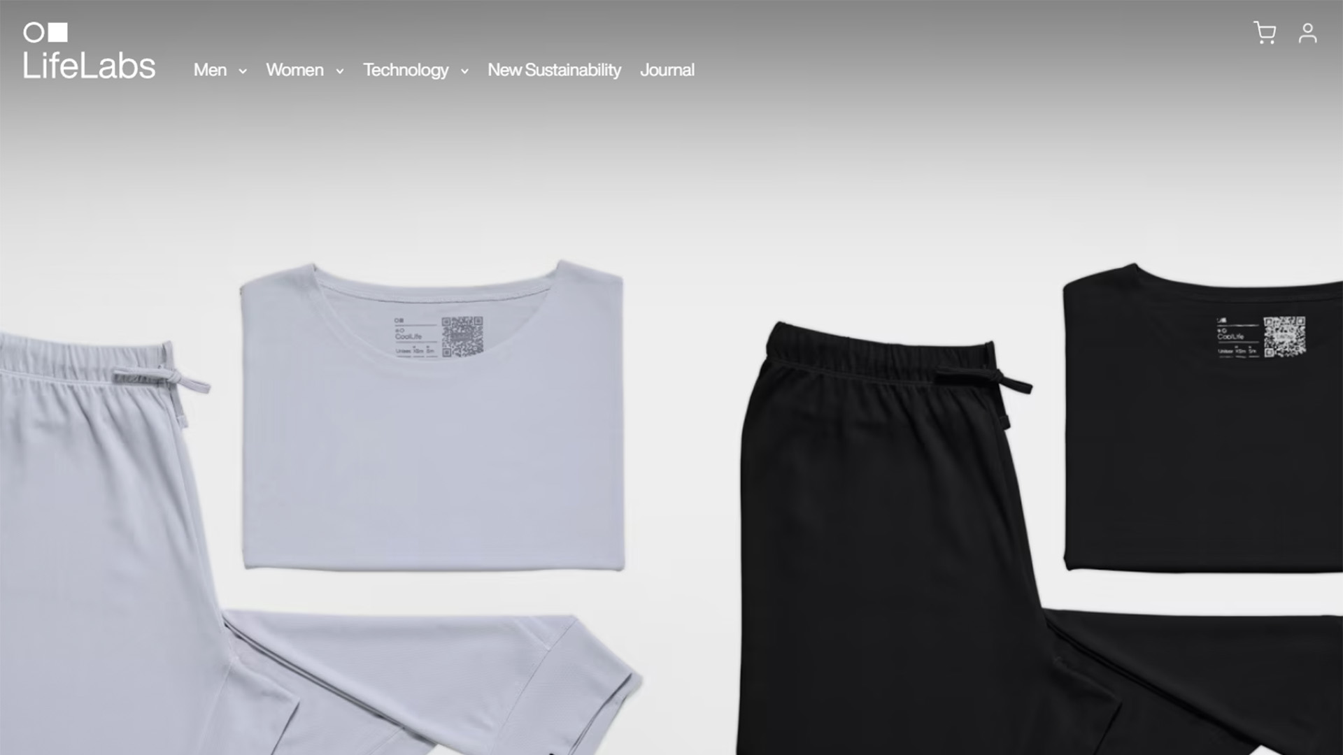Modern Clothing Brand Website Design