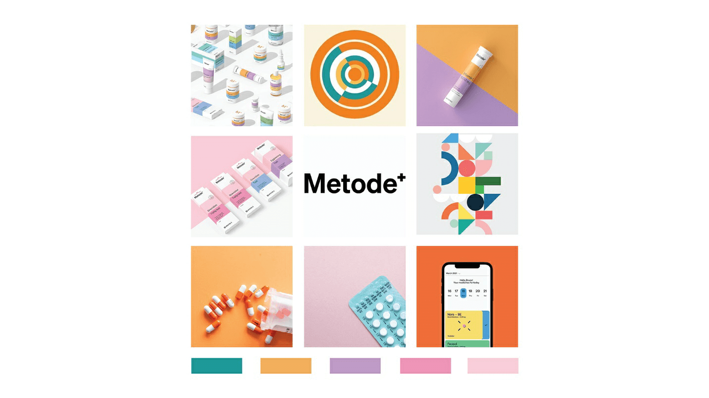 Medical Pharmacy Brand Strategy Moodboard - Centrico
