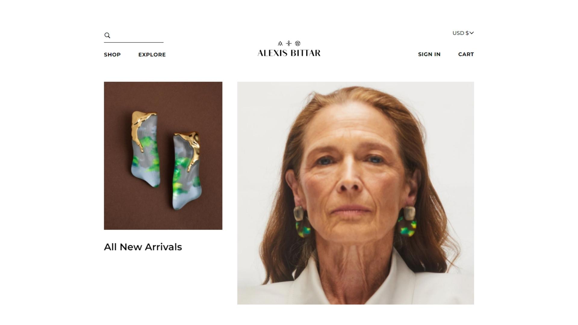 Jewelry Website Design Inspiration
